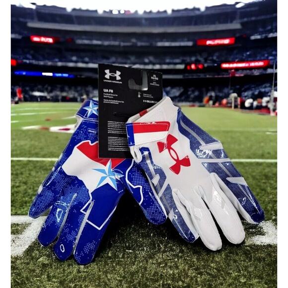 Under Armour NFL Receiver Football Gloves Texas Limited Edition